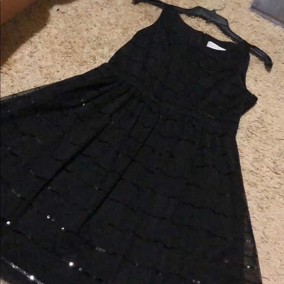 Jessica Simpson black sequin dress - Picture 1 of 3